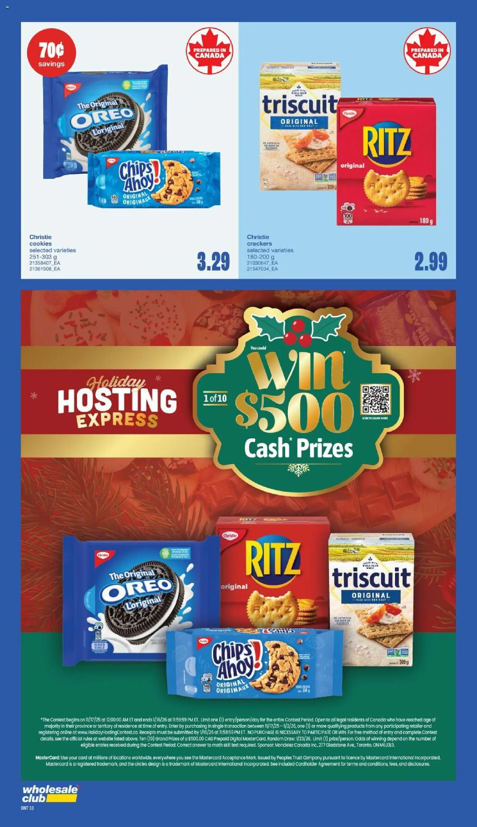 Wholesale Club flyer valid from 23.10.2025 | Page: 37 | Products: Chips, Cookies