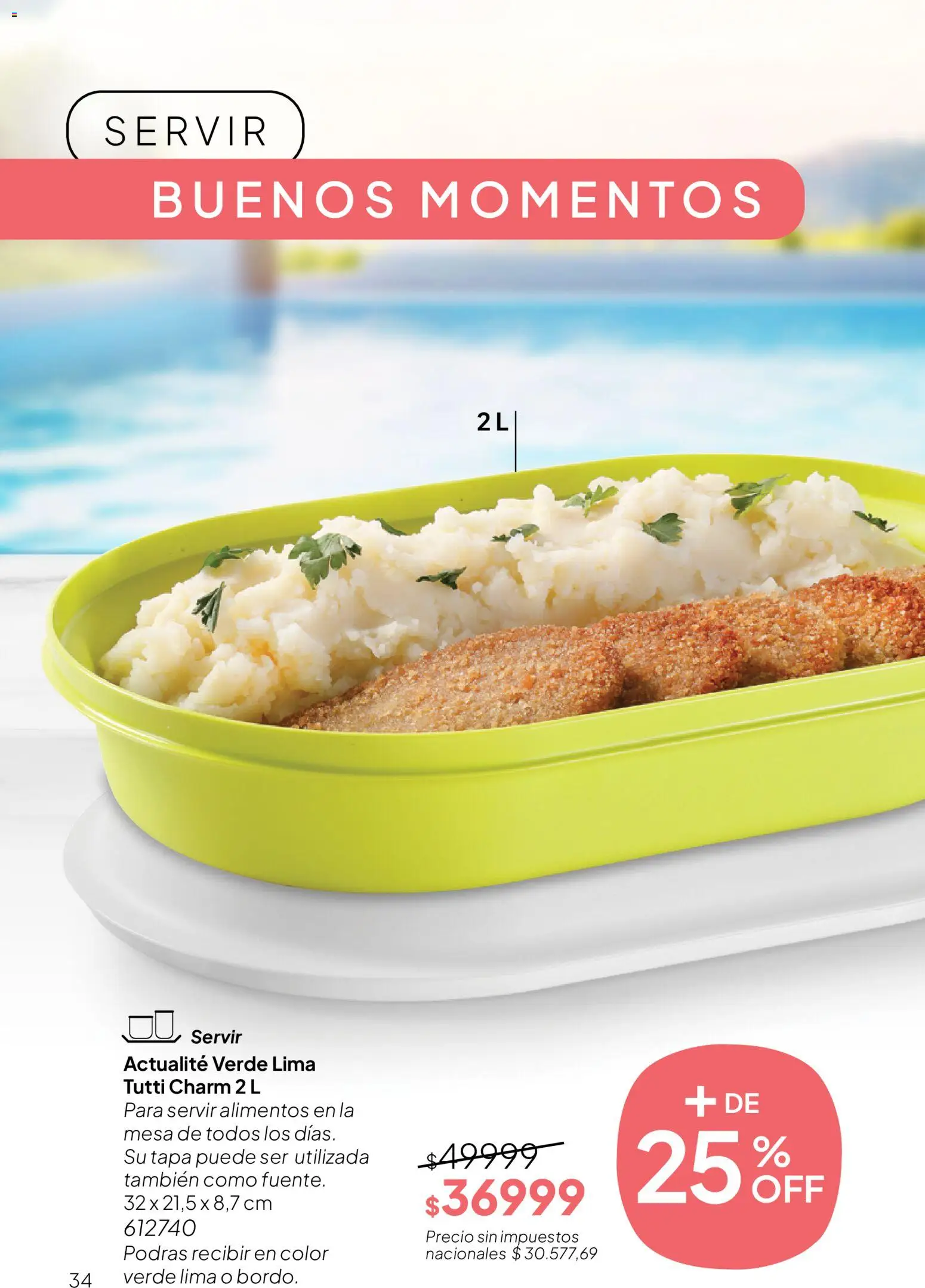 Tupperware Folleto │ válido desde el 09.12.2025 | Página: 35 | Productos: Mesa, Lima