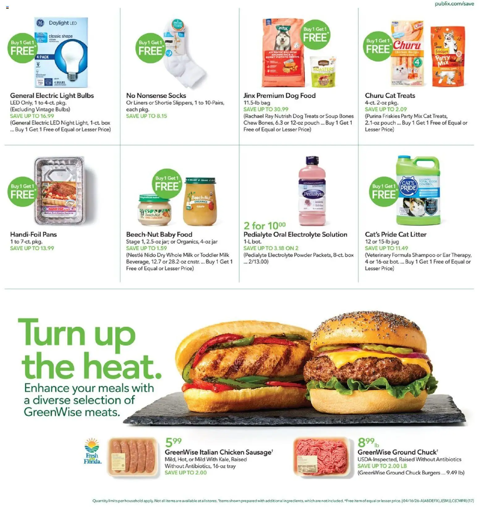 Publix Weekly Ad - valid from 15.04.2026 | Page: 17 | Products: Dog Food, Powder, Rice, Bag