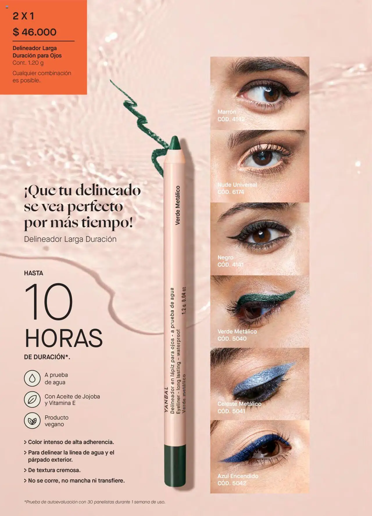 Yanbal revista - valida desde el 24.05.2025 | Página: 74 | Productos: Agua, Delineador, Combinación, Aceite