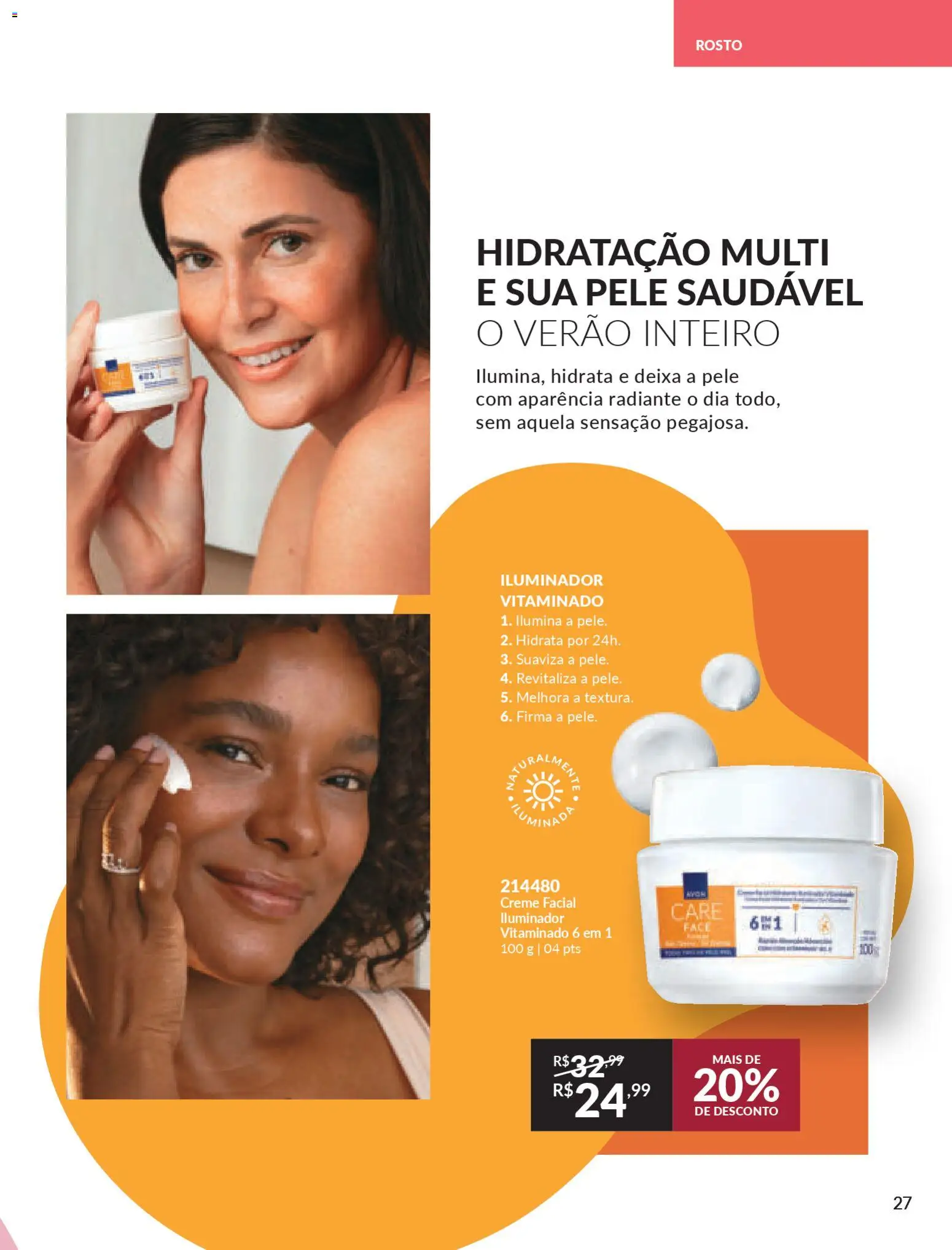 Avon Folheto - válido de 19.12.2025 | Página: 27 | Produtos: Creme, Iluminador