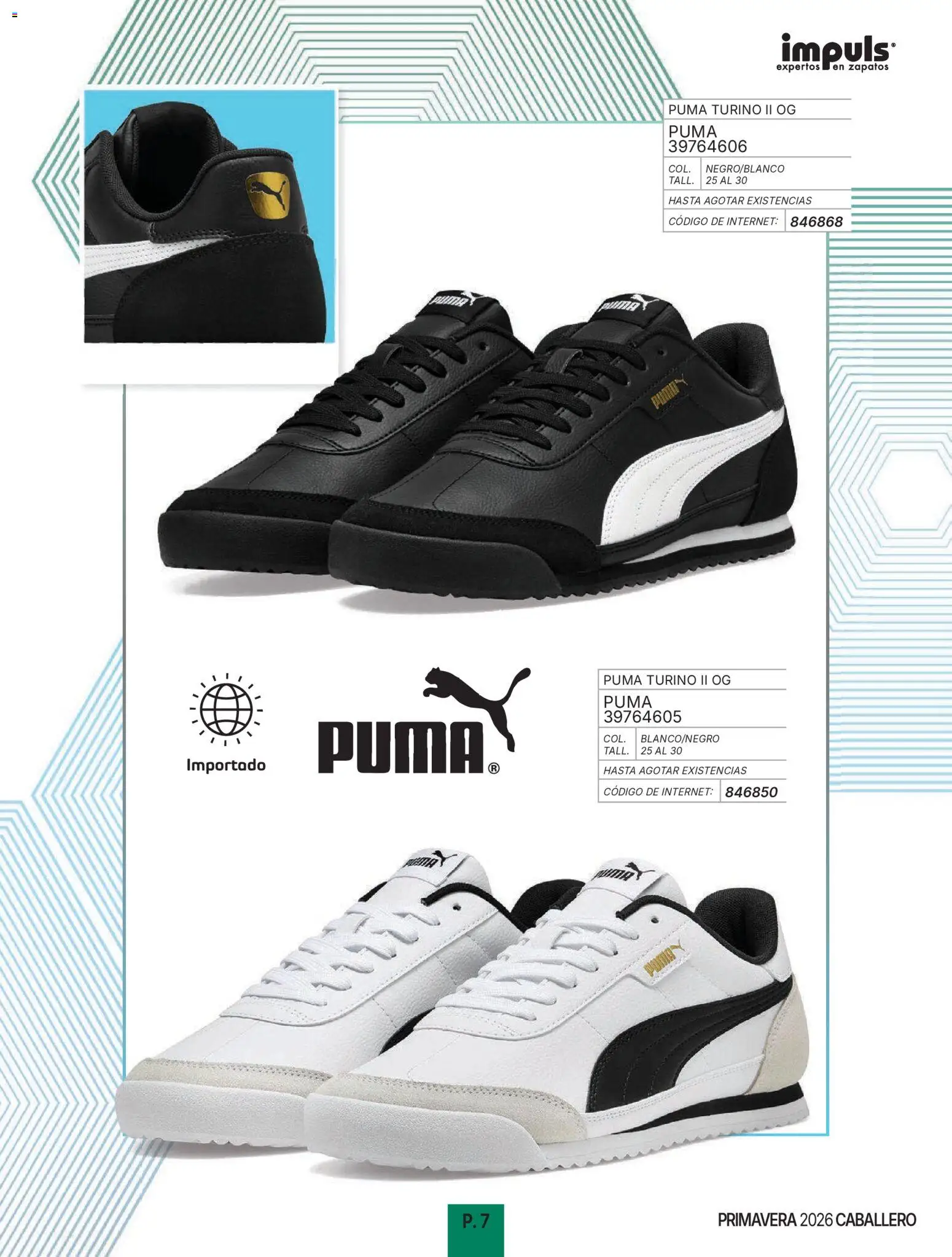 Nuevas ofertas de Impuls válidas en toda la República Mexicana desde el 01.01.2026. ¡Encuentra las mejores ofertas en Impuls catálogo Caballero! | Página: 9 | Productos: Zapatos