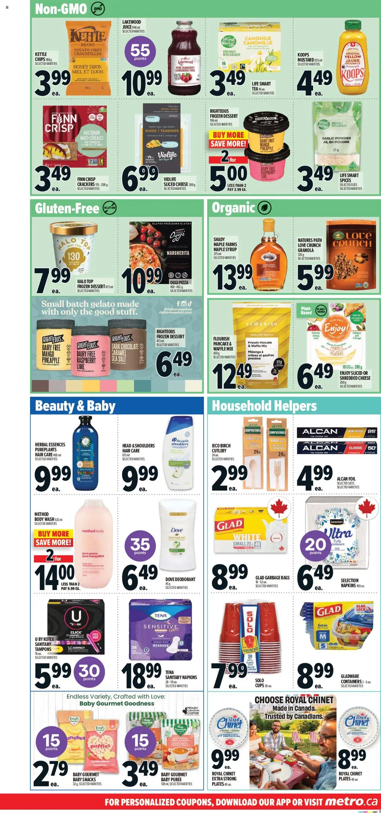Metro flyer valid from 31.07.2025 | Page: 16 | Products: Tea, Pineapple, Deodorant, Oil