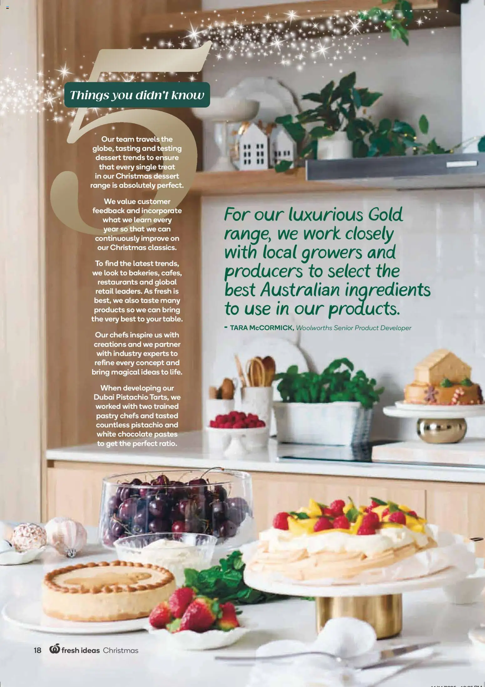 Woolworths catalogue - valid from 26.11.2025 | Page: 18 | Products: Chocolate, Pastry
