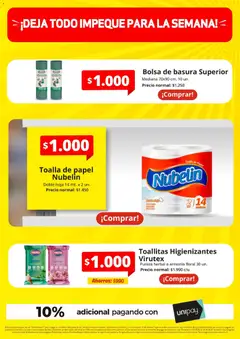 Unimarc Ofertas válido desde el 11.02.2026 | Página: 24 | Productos: Bolsa, Toalla