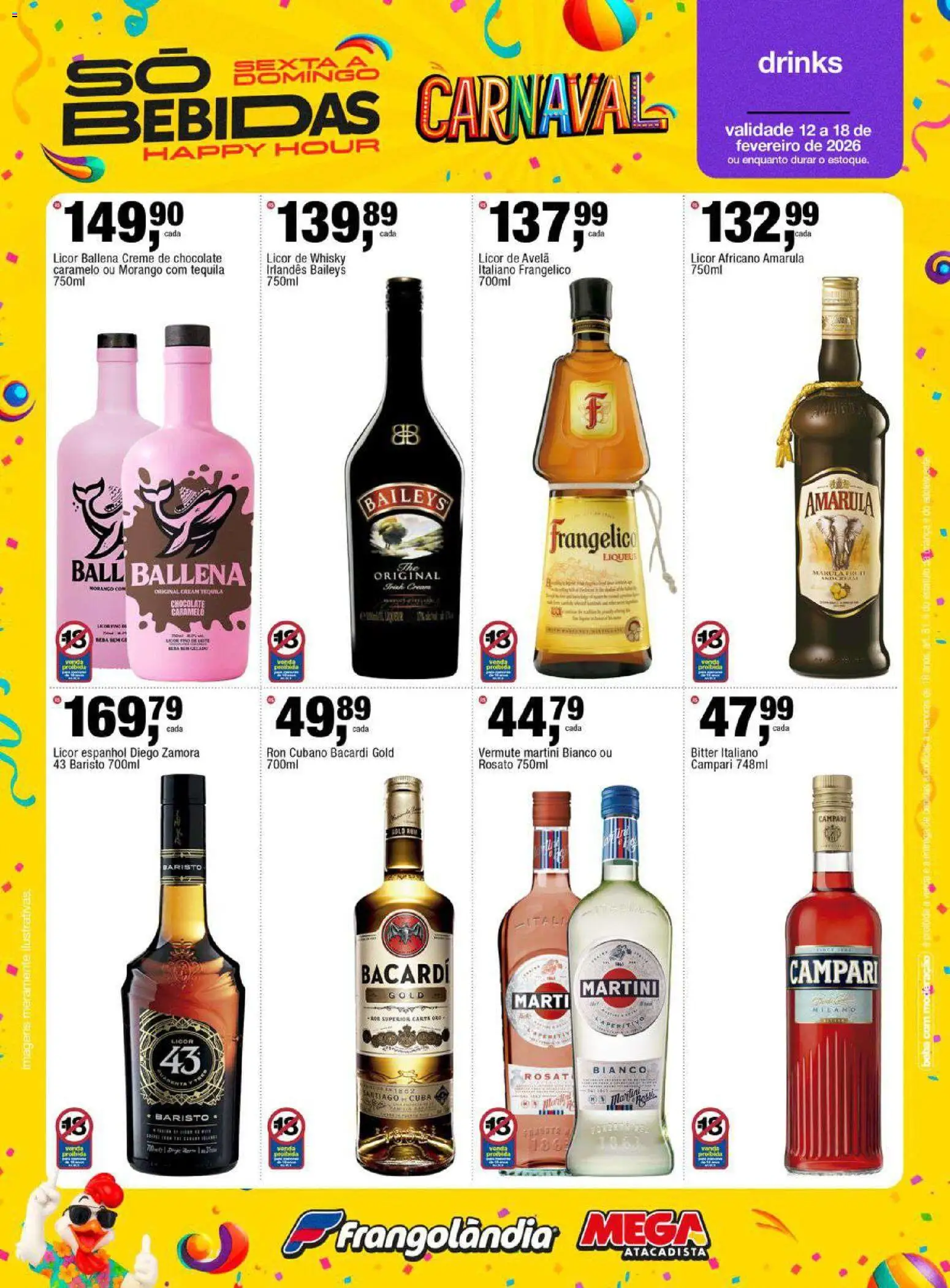 Frangolândia Folheto - válido de 12.02.2026 | Página: 5 | Produtos: Mesa, Chocolate, Creme, Avelã