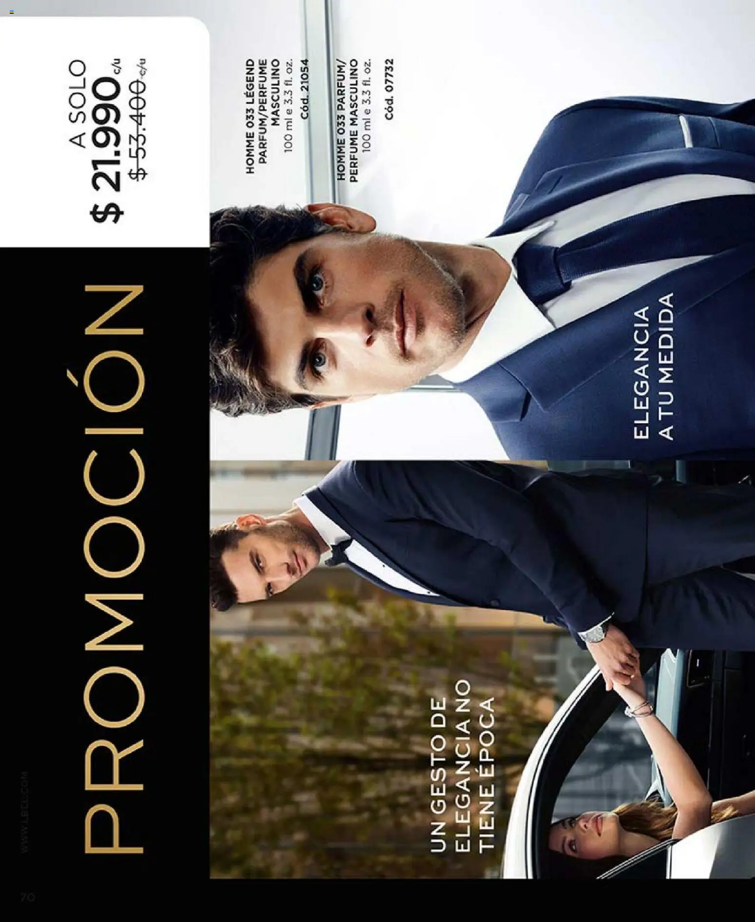 Catálogo L'Bel Campaña2x │ válido desde el 16.01.2026 | Página: 70 | Productos: Perfume