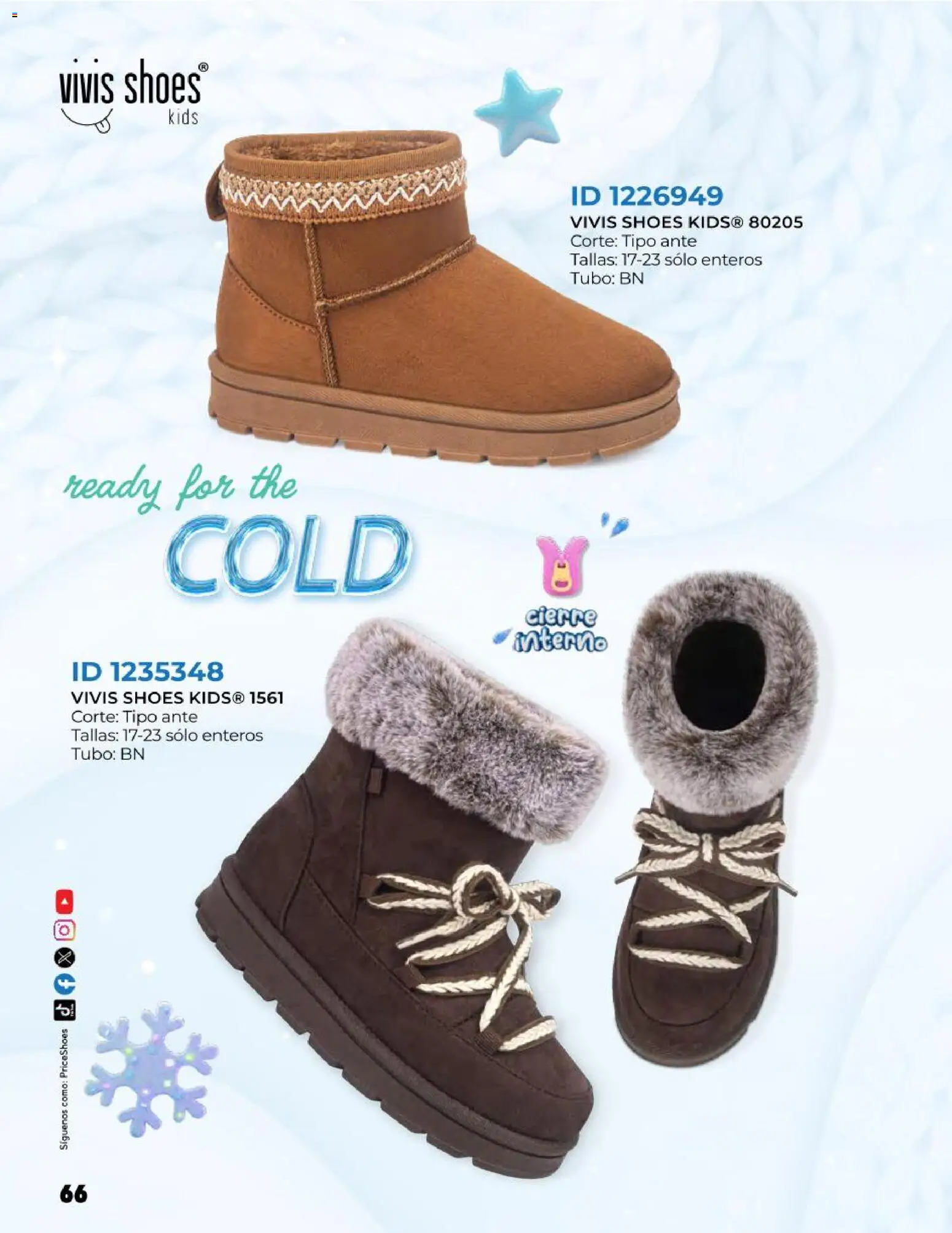 Nuevas ofertas de Price Shoes válidas en toda la República Mexicana desde el 27.10.2025. ¡Encuentra las mejores ofertas en Price Shoes catálogo Kids todo en uno! | Página: 66