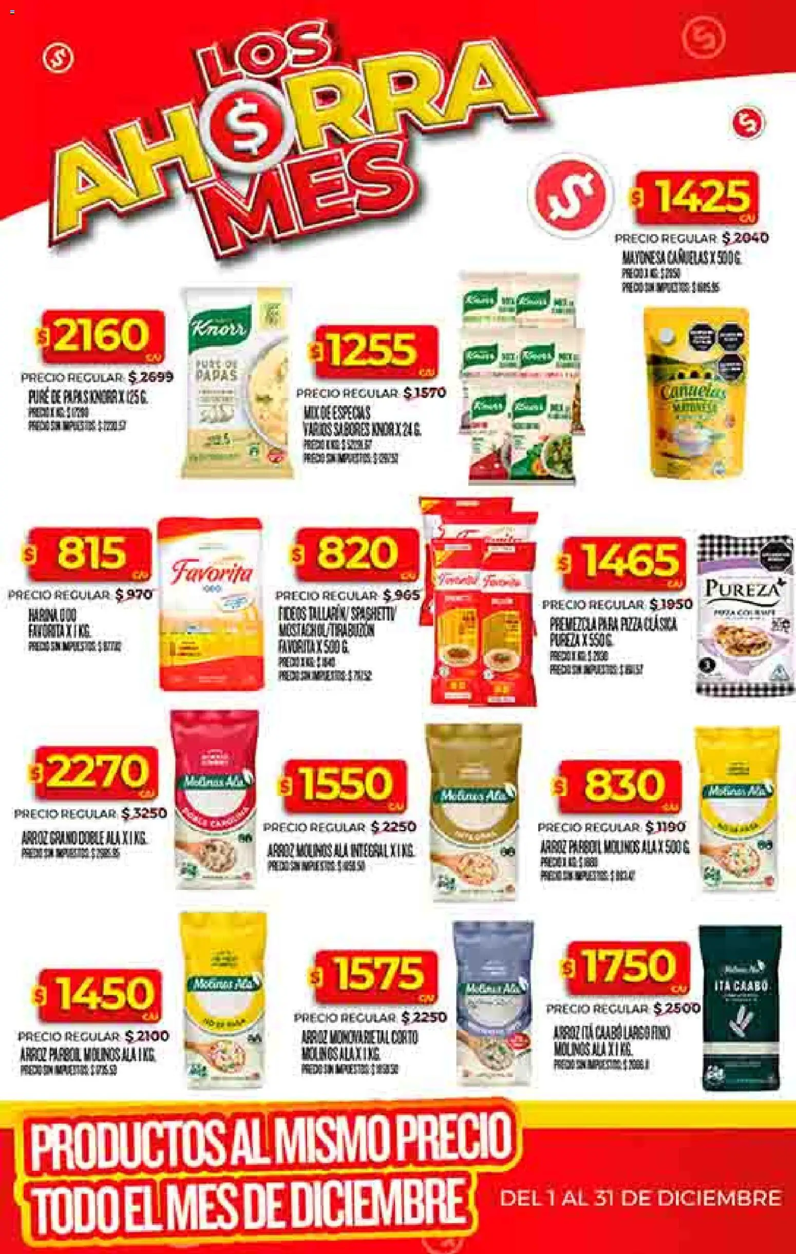 Dia - Ofertas  │ válido desde el 17.12.2025 | Página: 30 | Productos: Harina, Mayonesa, Arroz, Fideos