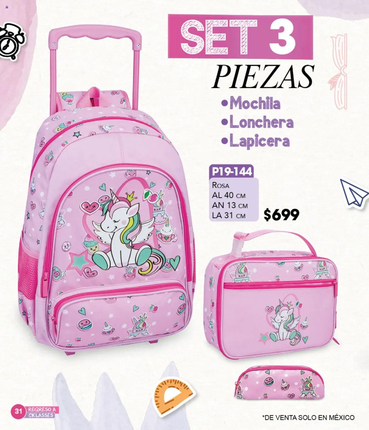Nuevas ofertas de Cklass válidas en toda la República Mexicana desde el 18.08.2025. ¡Encuentra las mejores ofertas en Cklass - Catálogo Regreso a Clases! | Página: 32 | Productos: Mochila