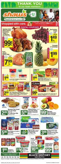 Preview of Shaw's weekly ads valid from 20.02.2026