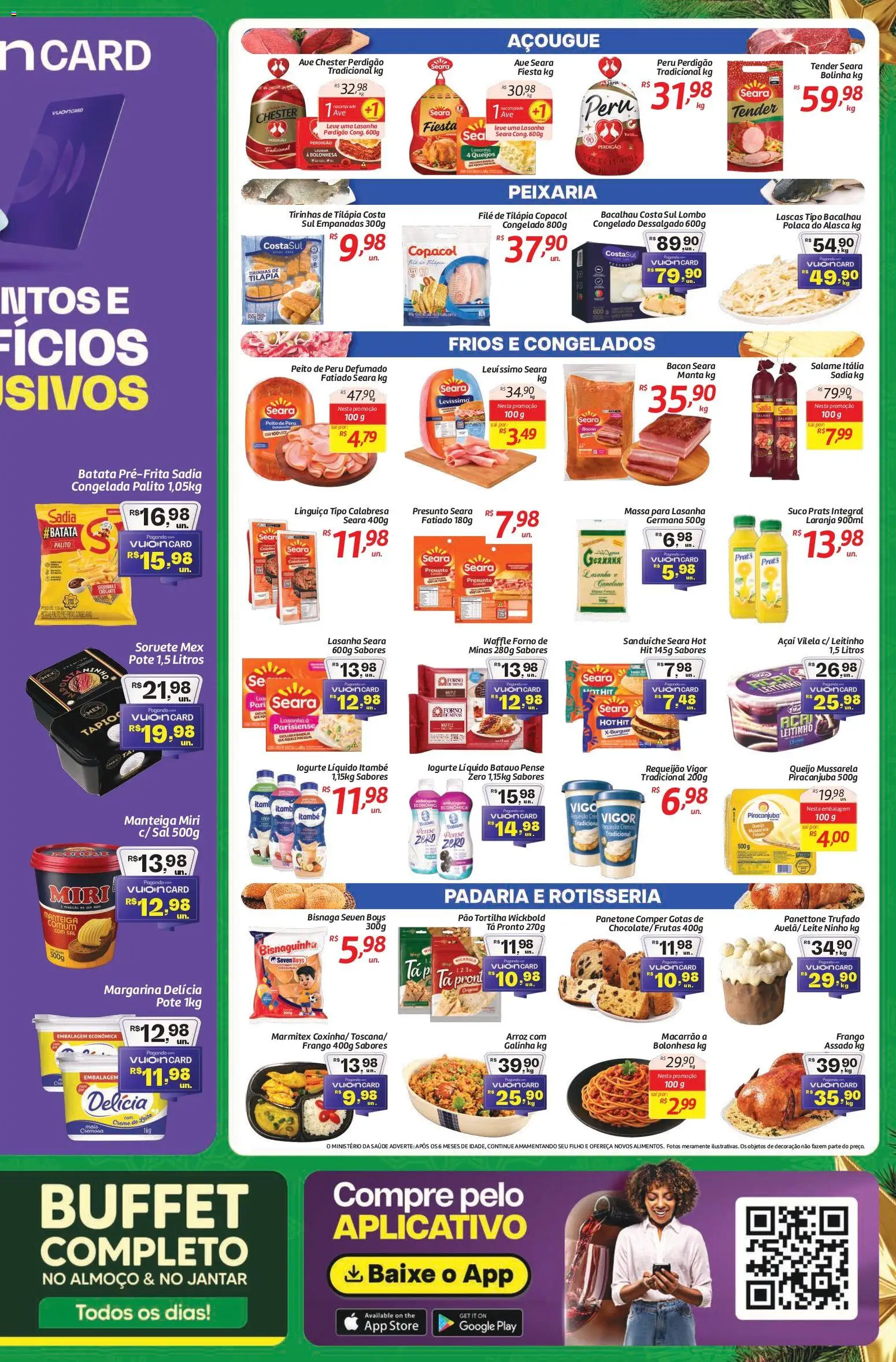 Comper Folheto - válido de 15.12.2025 | Página: 3 | Produtos: Tilápia, Suco, Lasanha, Margarina