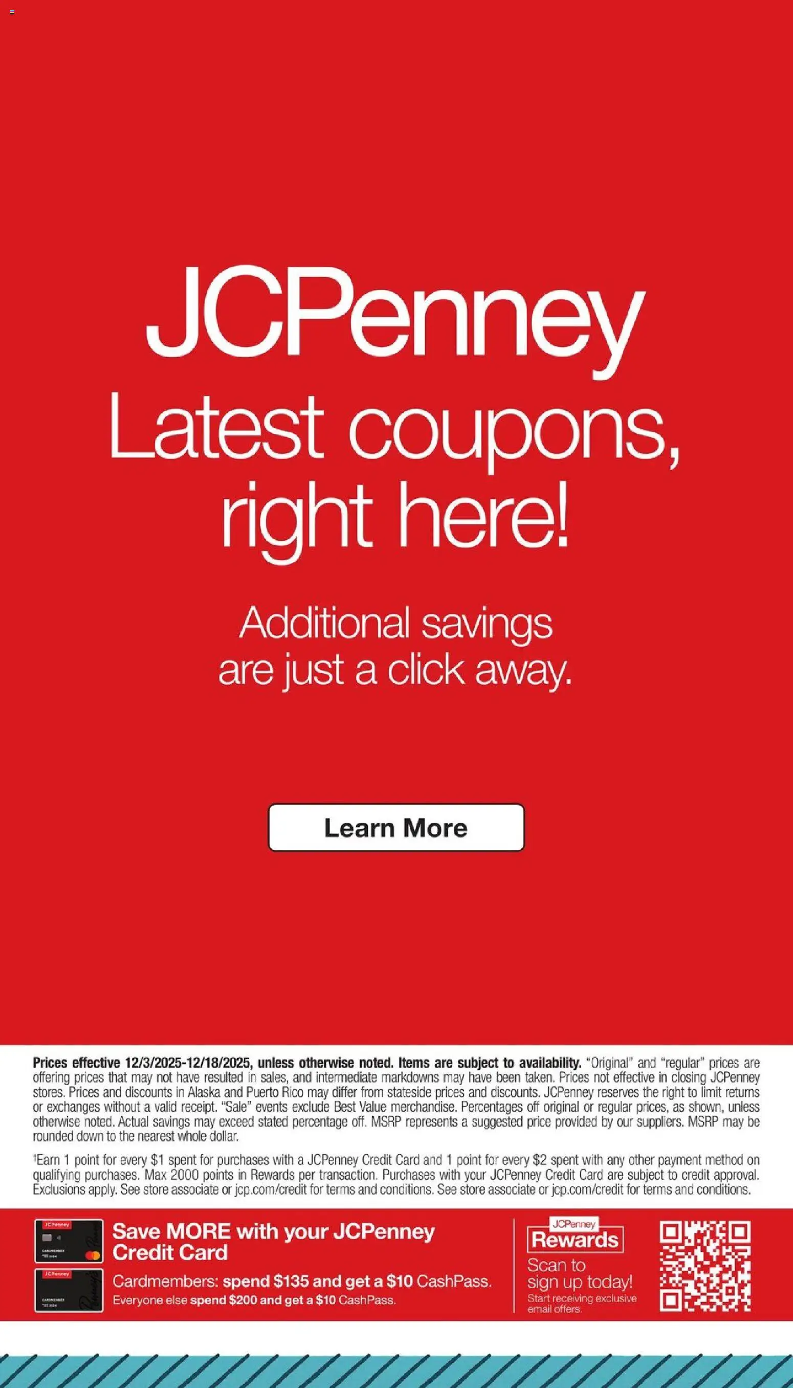 JCPenney Holiday Home Sale - valid from 03.12.2025 | Page: 40