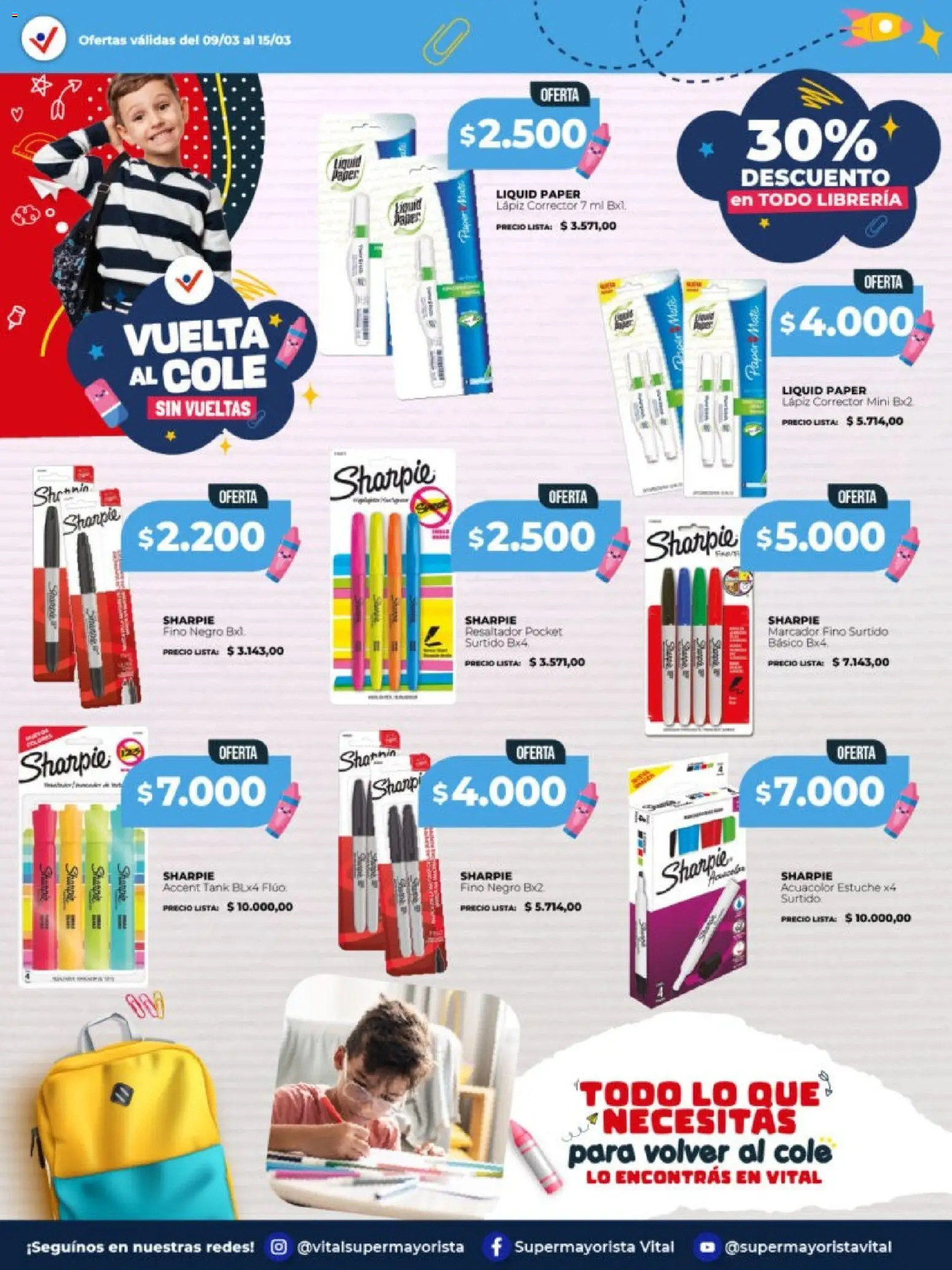 Vital - Vuelta al cole │ válido desde el 09.03.2026 | Página: 5 | Productos: Mate, Estuche