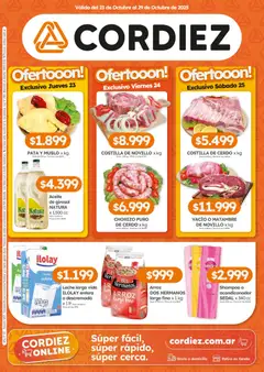 Vista previa Cordiez ofertas válido desde el 23.10.2025