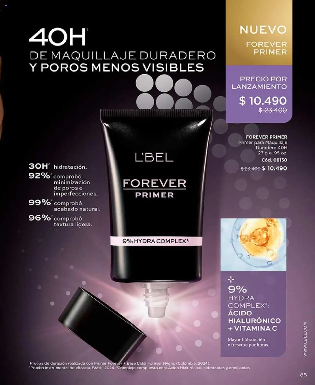 Catálogo L'Bel Campaña 13 │ válido desde el 29.07.2025 | Página: 85 | Productos: Maquillaje, Base