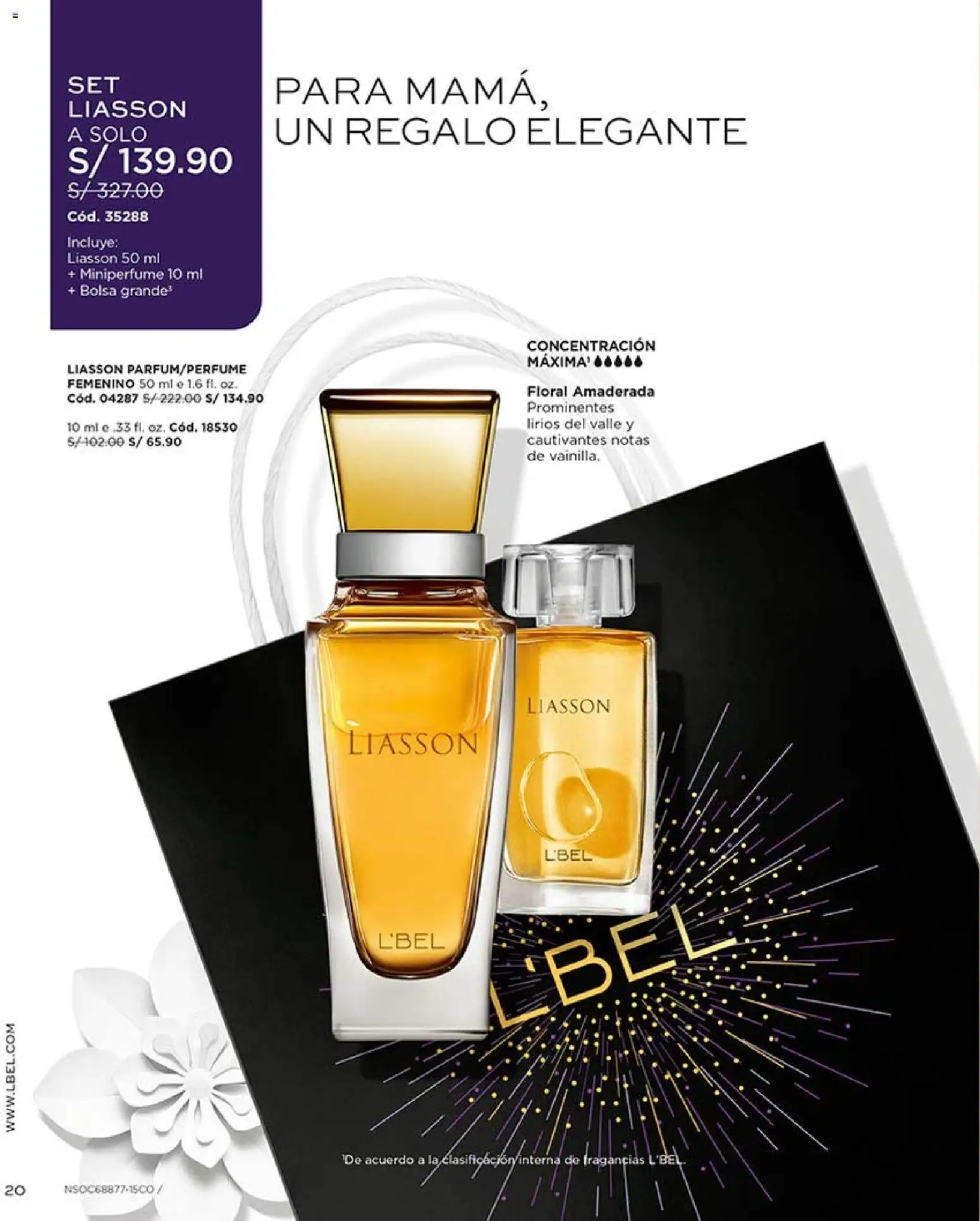 Catálogo L'Bel válido desde 04.04.2026 | Página: 20 | Productos: Bolsa