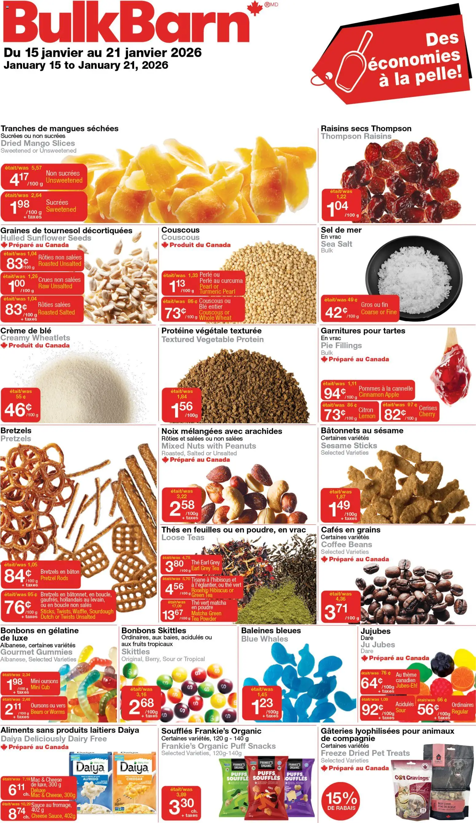 Bulk Barn flyer valid from 15.01.2026 | Page: 1