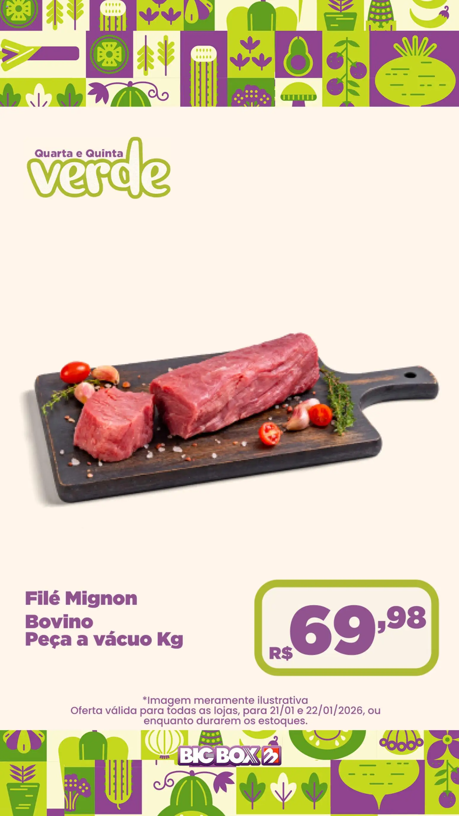Big Box Folheto - válido de 21.01.2026 | Página: 2 | Produtos: Filé mignon