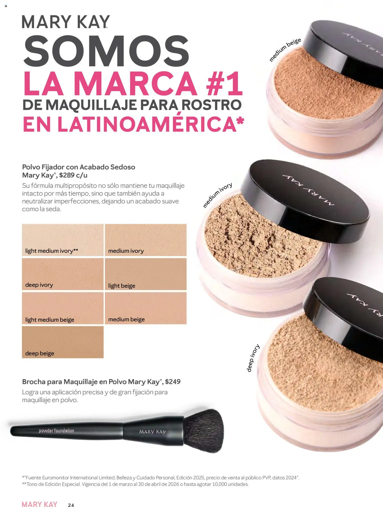 Nuevas ofertas de Mary Kay válidas en toda la República Mexicana desde el 01.03.2026. ¡Encuentra las mejores ofertas en Mary Kay catálogo! | Página: 24