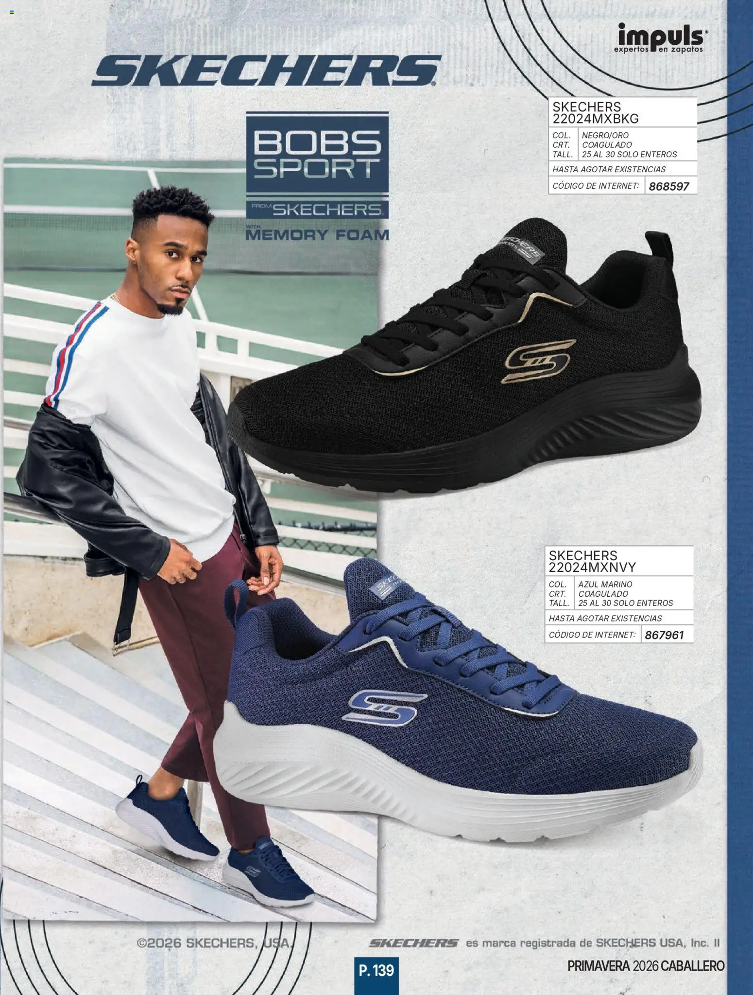 Nuevas ofertas de Impuls válidas en toda la República Mexicana desde el 01.01.2026. ¡Encuentra las mejores ofertas en Impuls catálogo Caballero! | Página: 141 | Productos: Zapatos
