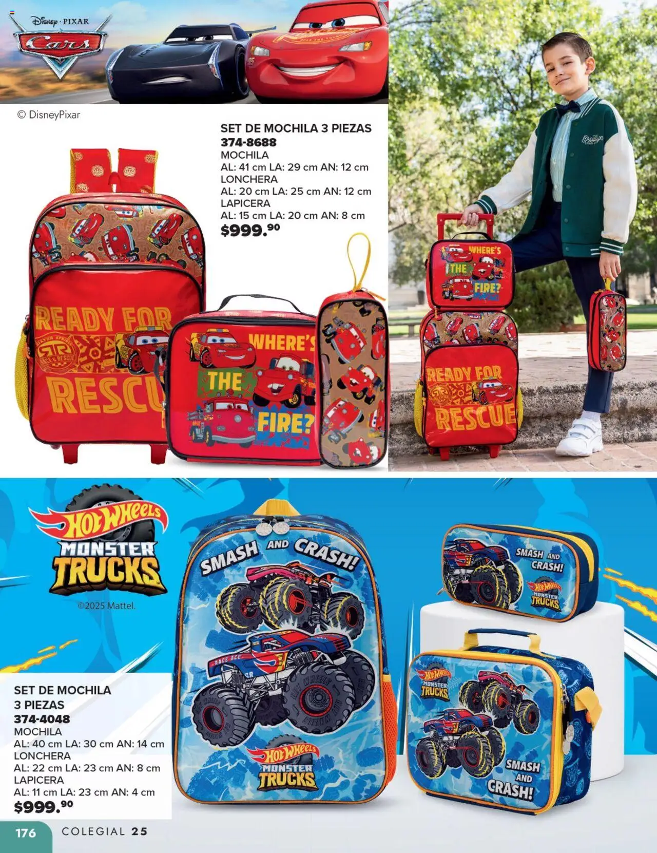 Nuevas ofertas de Andrea válidas en toda la República Mexicana desde el 25.05.2025. ¡Encuentra las mejores ofertas en Andrea catálogo Colegial ! | Página: 176 | Productos: Mochila