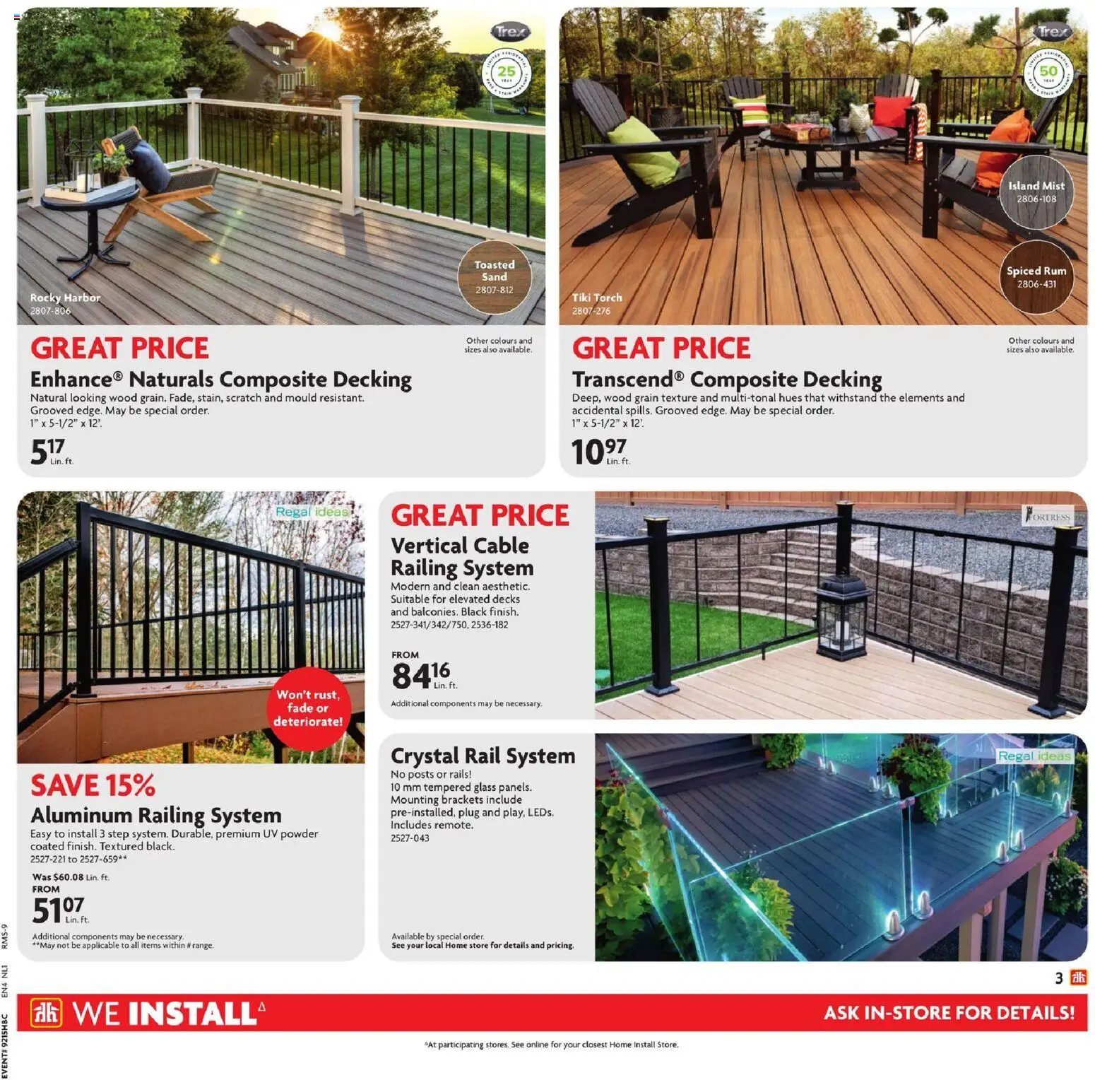 Home Hardware flyer valid from 09.04.2026 | Page: 9 | Products: Cable, Powder