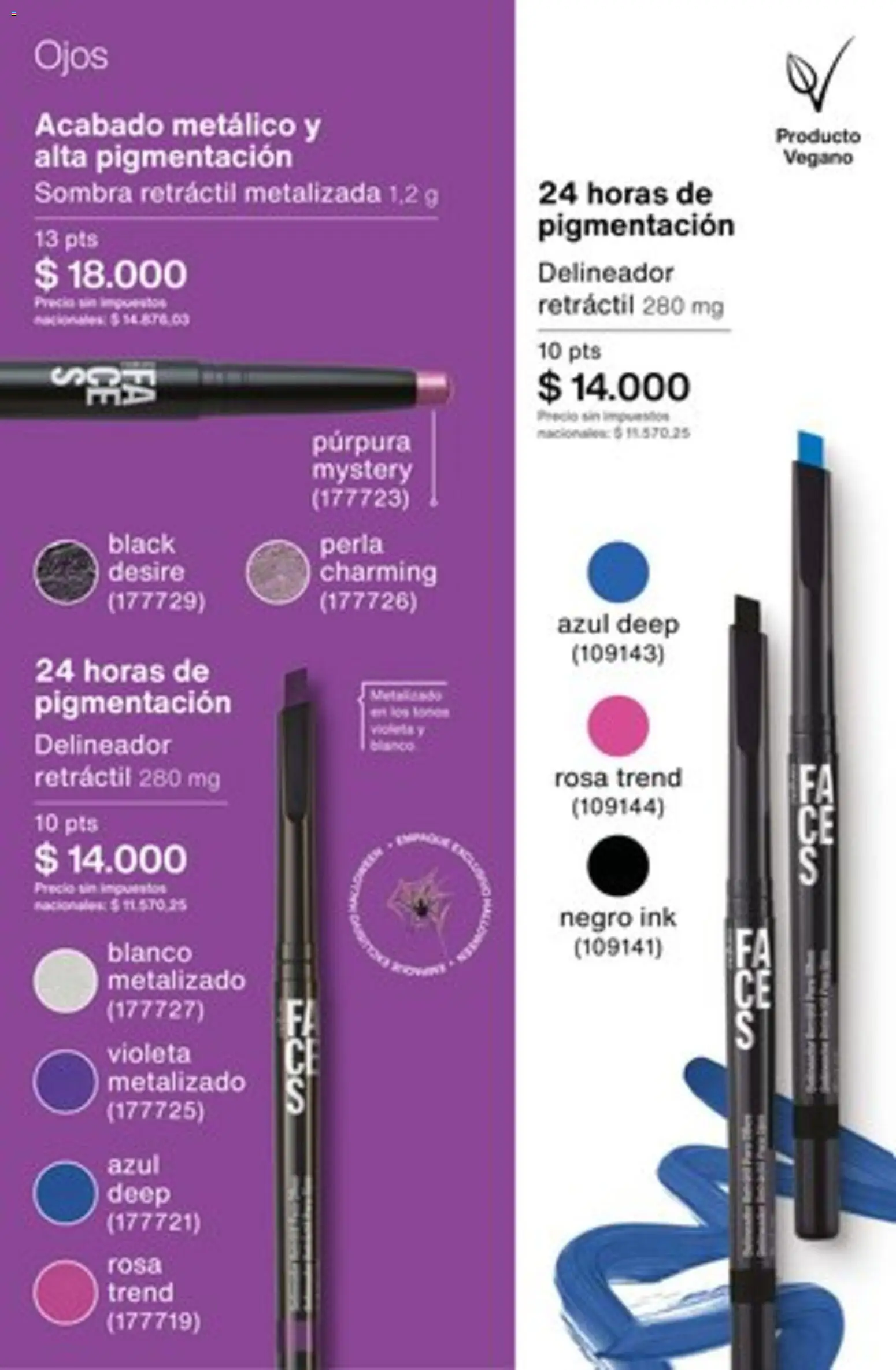 Catálogo Natura Ciclo 1/2026 │ válido desde el 04.12.2025 | Página: 135 | Productos: Sombra, Delineador