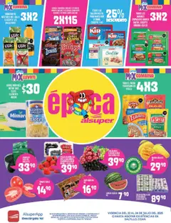 Vista previa de Alsuper - Folleto - Saltillo, nuevo folleto de la tienda, válido en México a partir del 22.07.2025
