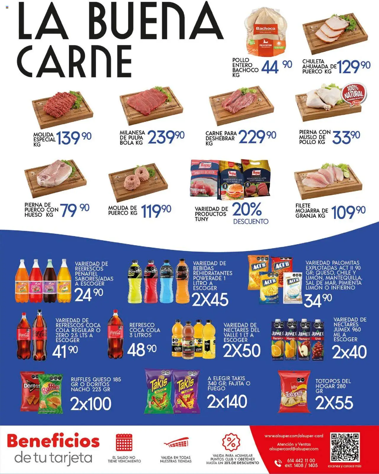 Nuevas ofertas de Alsuper válidas en toda la República Mexicana desde el 16.09.2025. ¡Encuentra las mejores ofertas en Alsuper - Folleto Chihuahua Estado! | Página: 7 | Productos: Pollo, Refresco, Pimienta, Manzana
