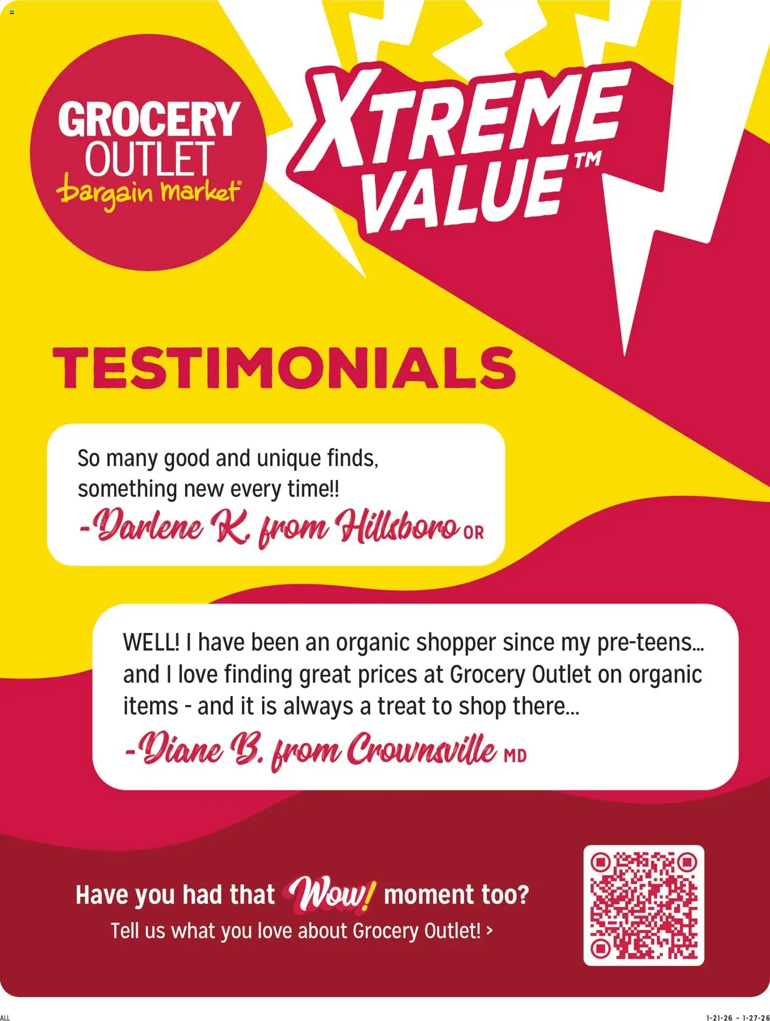 Grocery Outlet Weekly Ad - CA - valid from 21.01.2026 | Page: 4