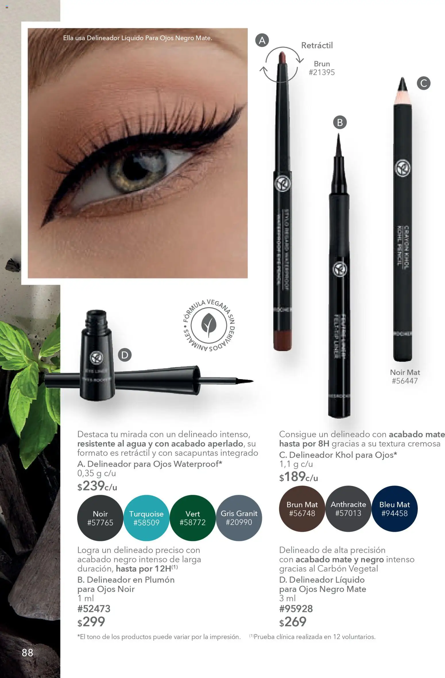 Nuevas ofertas de Yves Rocher válidas en toda la República Mexicana desde el 03.03.2026. ¡Encuentra las mejores ofertas en Yves Rocher campaña 4 2026! | Página: 90 | Productos: Sacapuntas, Agua, Mate, Delineador