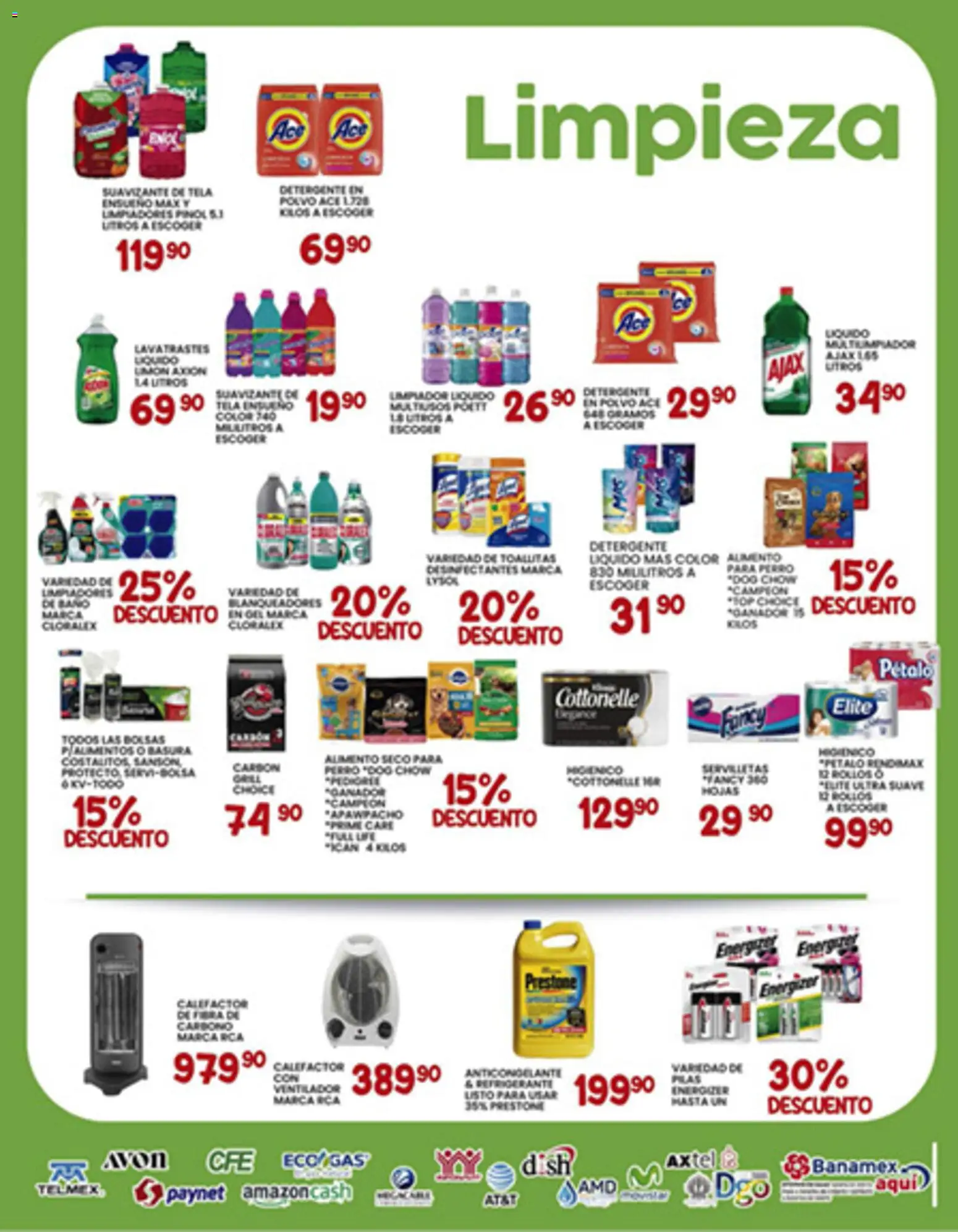 Nuevas ofertas de Alsuper válidas en toda la República Mexicana desde el 02.01.2026. ¡Encuentra las mejores ofertas en Alsuper folleto Durango! | Página: 5 | Productos: Limón, Suavizante, Lavavajillas, Servilletas