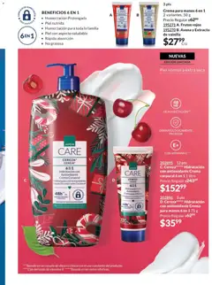 Vista previa de AVON campaña 18 2025, nuevo folleto de la tienda, válido en México a partir del 28.11.2025 | Página: 179 | Productos: Avena, Crema, Body, Crema corporal