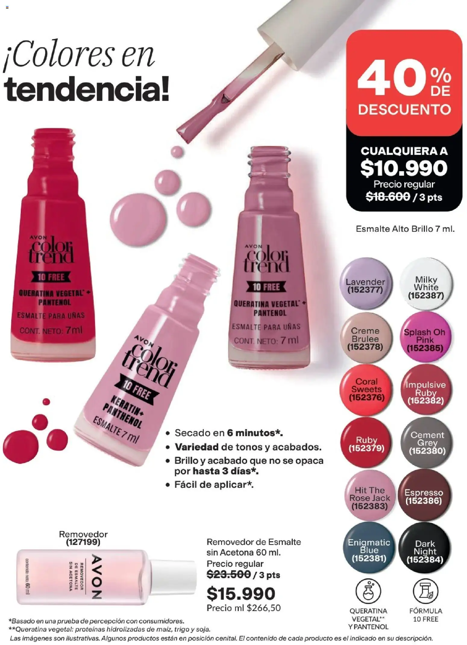 Avon revista - valida desde el 25.03.2026 | Página: 61 | Productos: Brillo