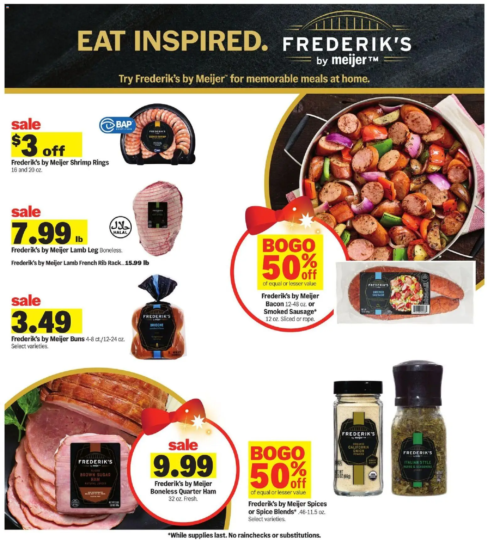 Meijer Weekly Ad - MI - valid from 17.12.2025 | Page: 21 | Products: Powder, Spices, Sugar, Sausage