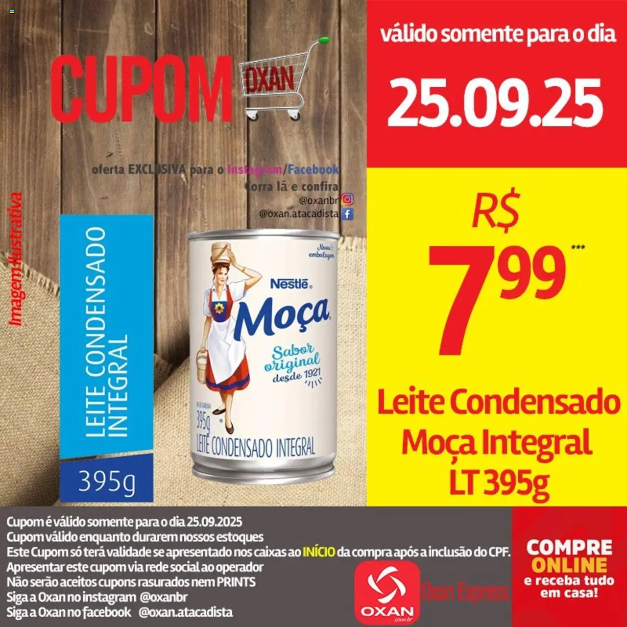 Oxan Atacadista Folheto - válido de 25.09.2025 | Página: 17 | Produtos: Leite, Leite condensado