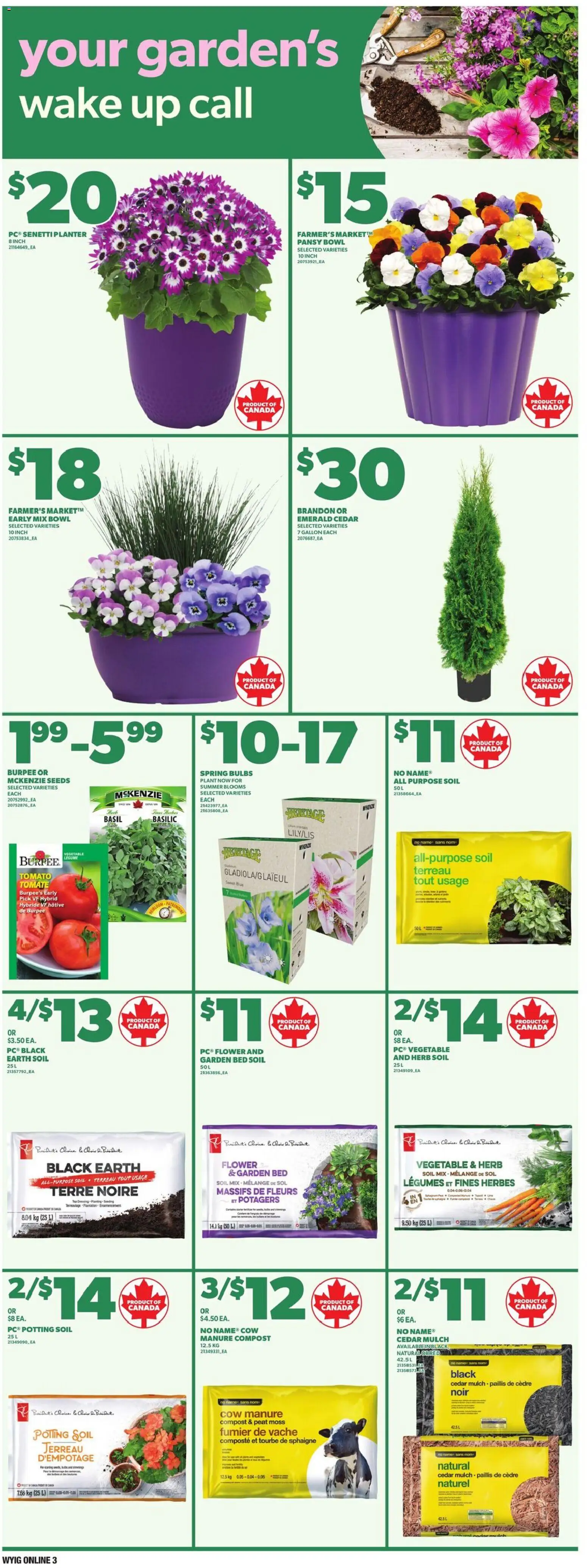 Loblaws flyer valid from 16.04.2026 | Page: 11 | Products: Bed