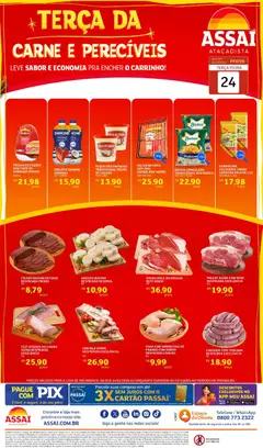 Encarte Assaí Atacadista - AC - Pré-Visualização do folheto da loja Assaí Atacadista, válido de 24.02.2026