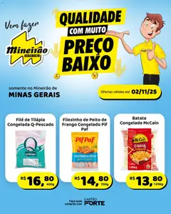 Mineirão Atacarejo - Ofertas da semana - Pré-Visualização do folheto da loja Mineirão Atacarejo, válido de 27.10.2025