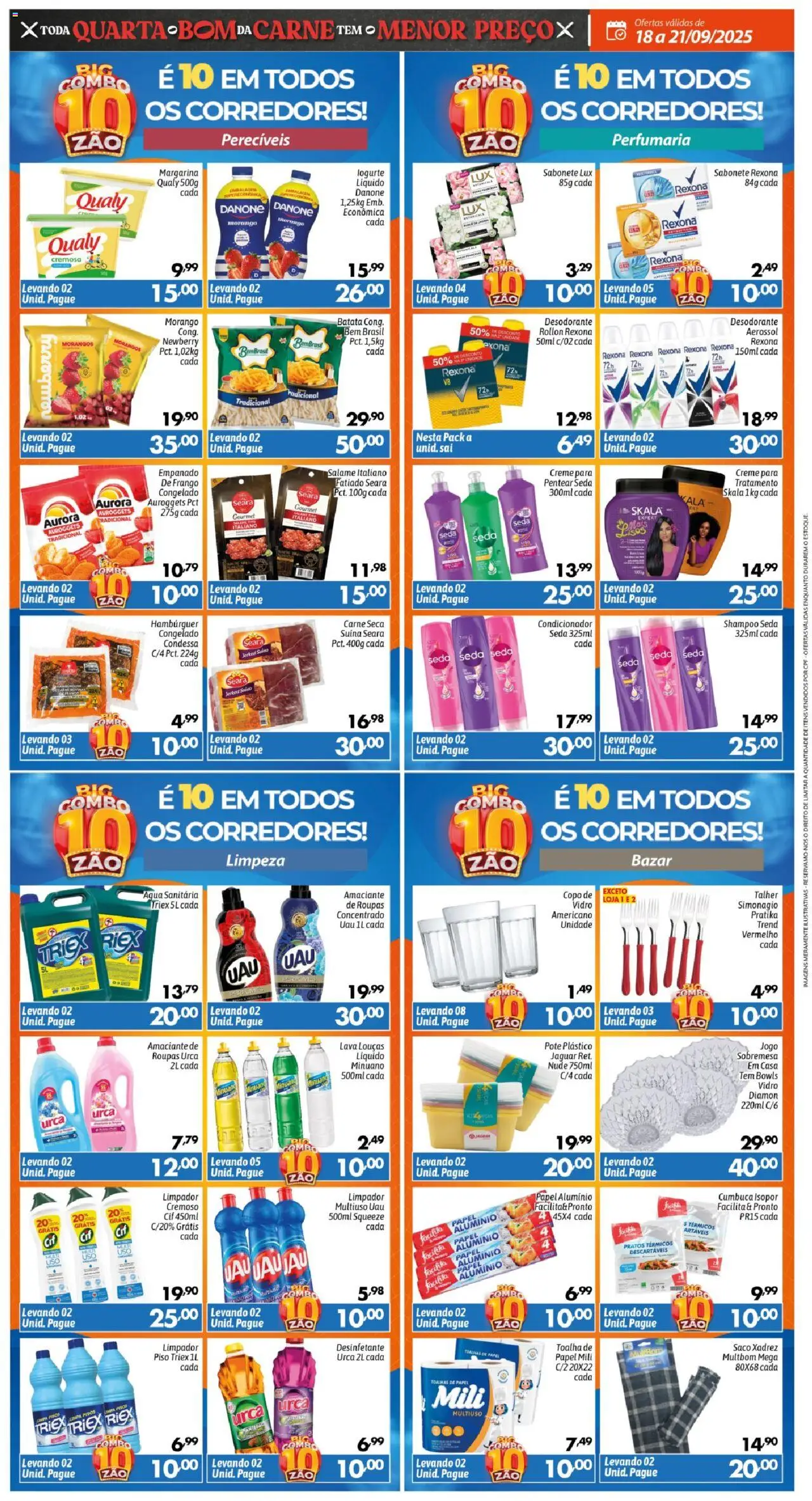 Big Compra Folheto - válido de 18.09.2025 | Página: 3 | Produtos: Desodorante, Creme, Frango, Margarina
