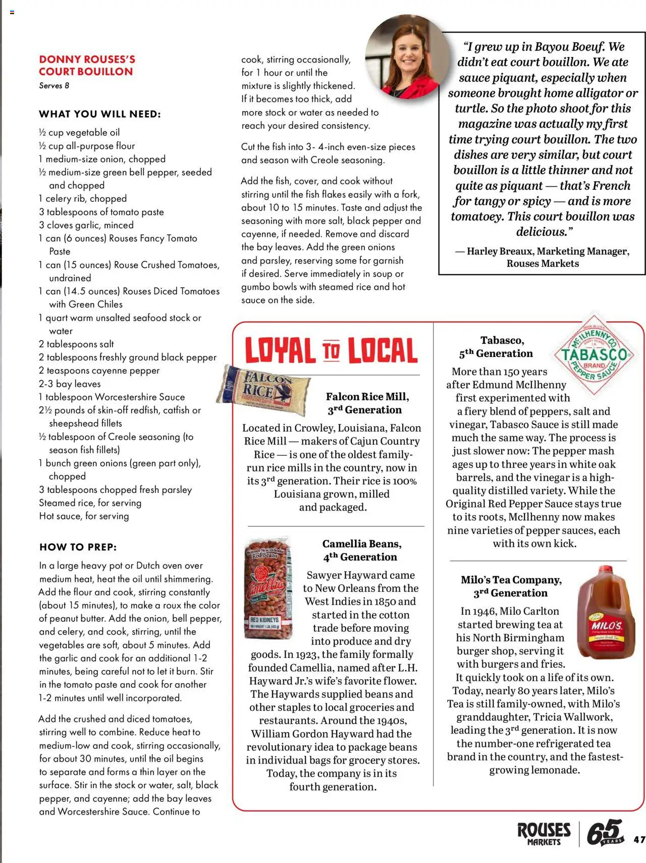 Rouses Magazine Summer 2025 - valid from 01.09.2025 | Page: 49 | Products: Tomatoes, Water, Salt, Oven