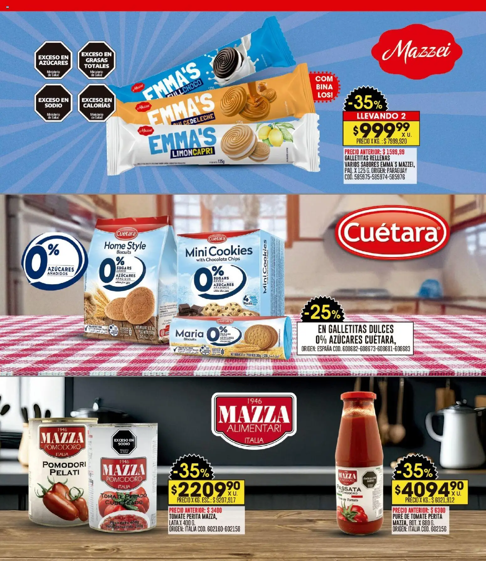 Coto - Ofertas │ válido desde el 19.01.2026 | Página: 13 | Productos: Galletitas, Tomate, Pure de Tomate, Chocolate