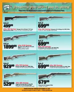 Bi-Mart Big Game Hunting Savings - valid from 10.09.2025 | Page: 4 | Products: Ridge, Rifle