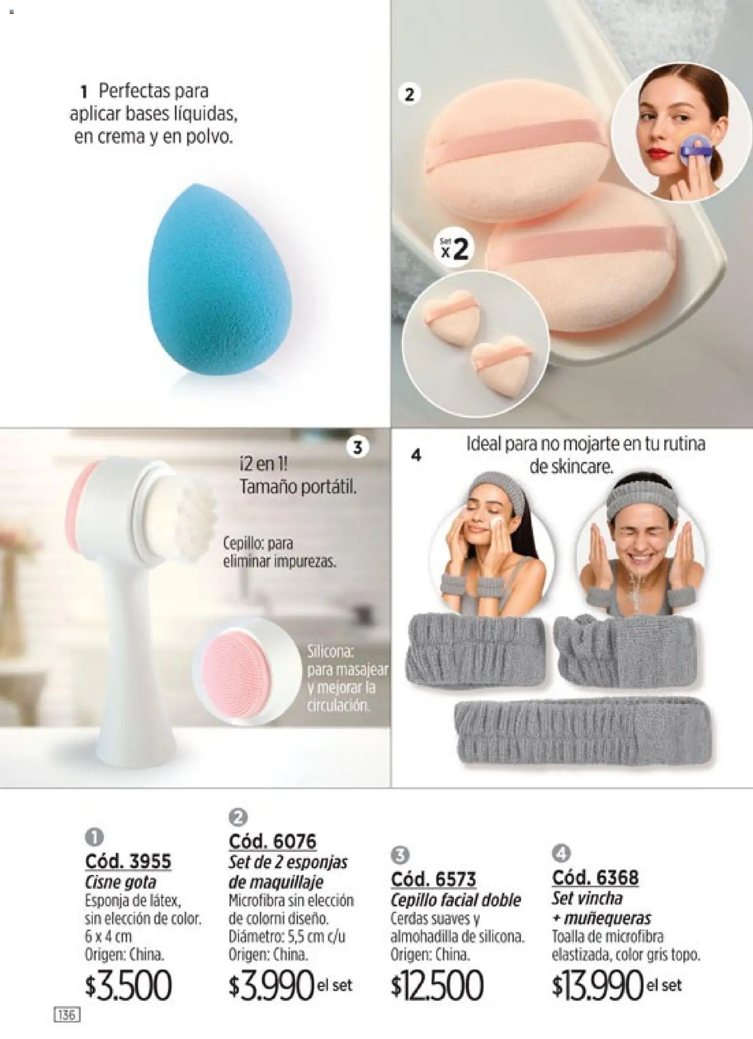 Amodil - Campaña 18/2025 │ válido desde el 30.11.2025 | Página: 136 | Productos: Toalla, Vincha, Cepillo, Crema