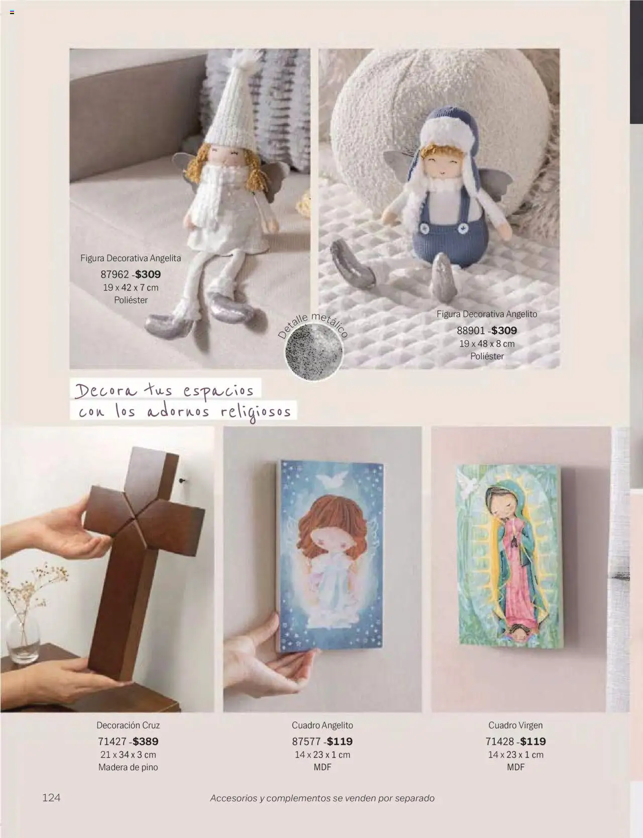 Nuevas ofertas de Vianney válidas en toda la República Mexicana desde el 24.01.2025. ¡Encuentra las mejores ofertas en Vianney catálogo Chavos! | Página: 126 | Productos: Cuadro