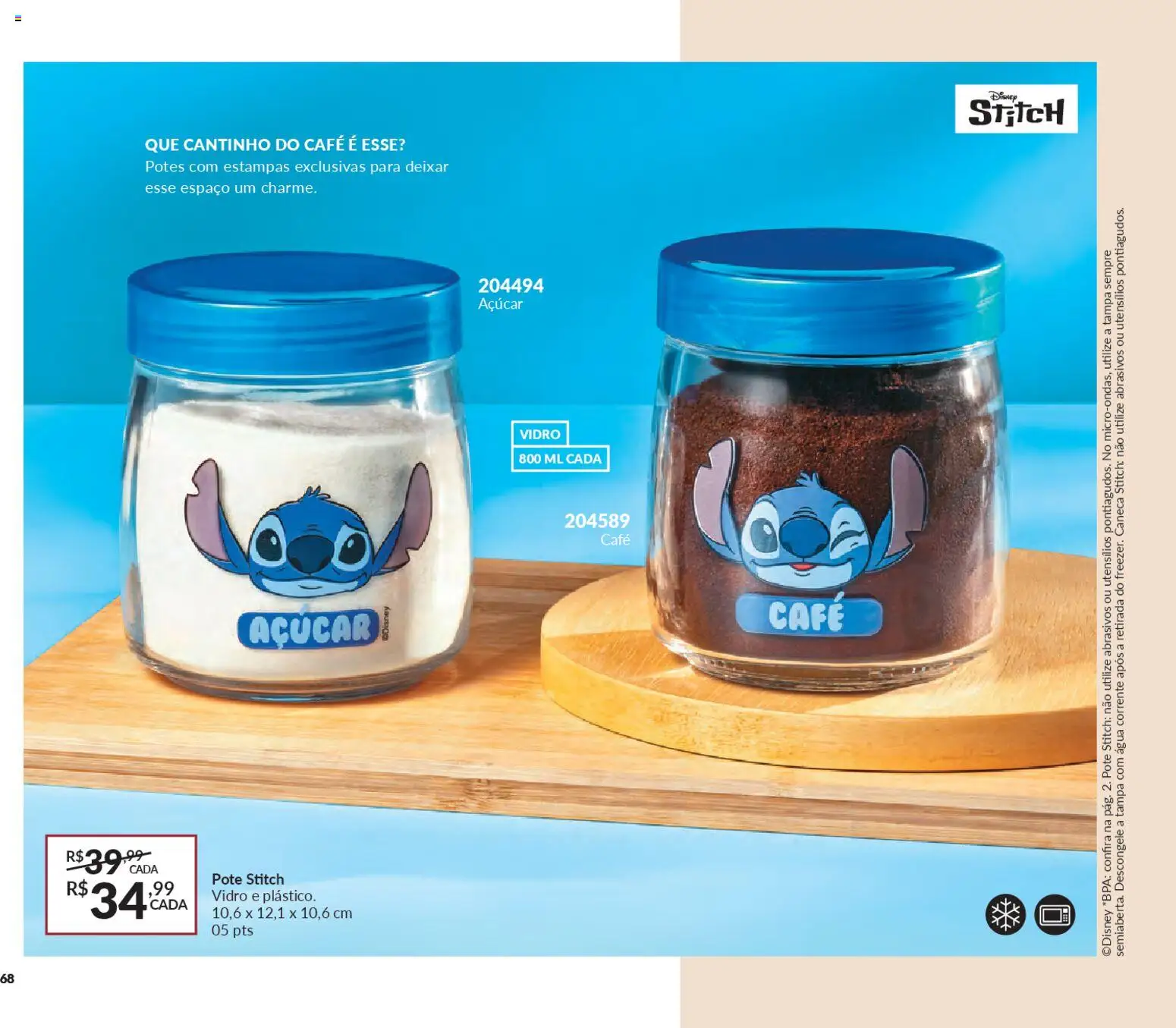 Avon Folheto - válido de 19.12.2025 | Página: 68 | Produtos: Café, Caneca, Açúcar, Potes