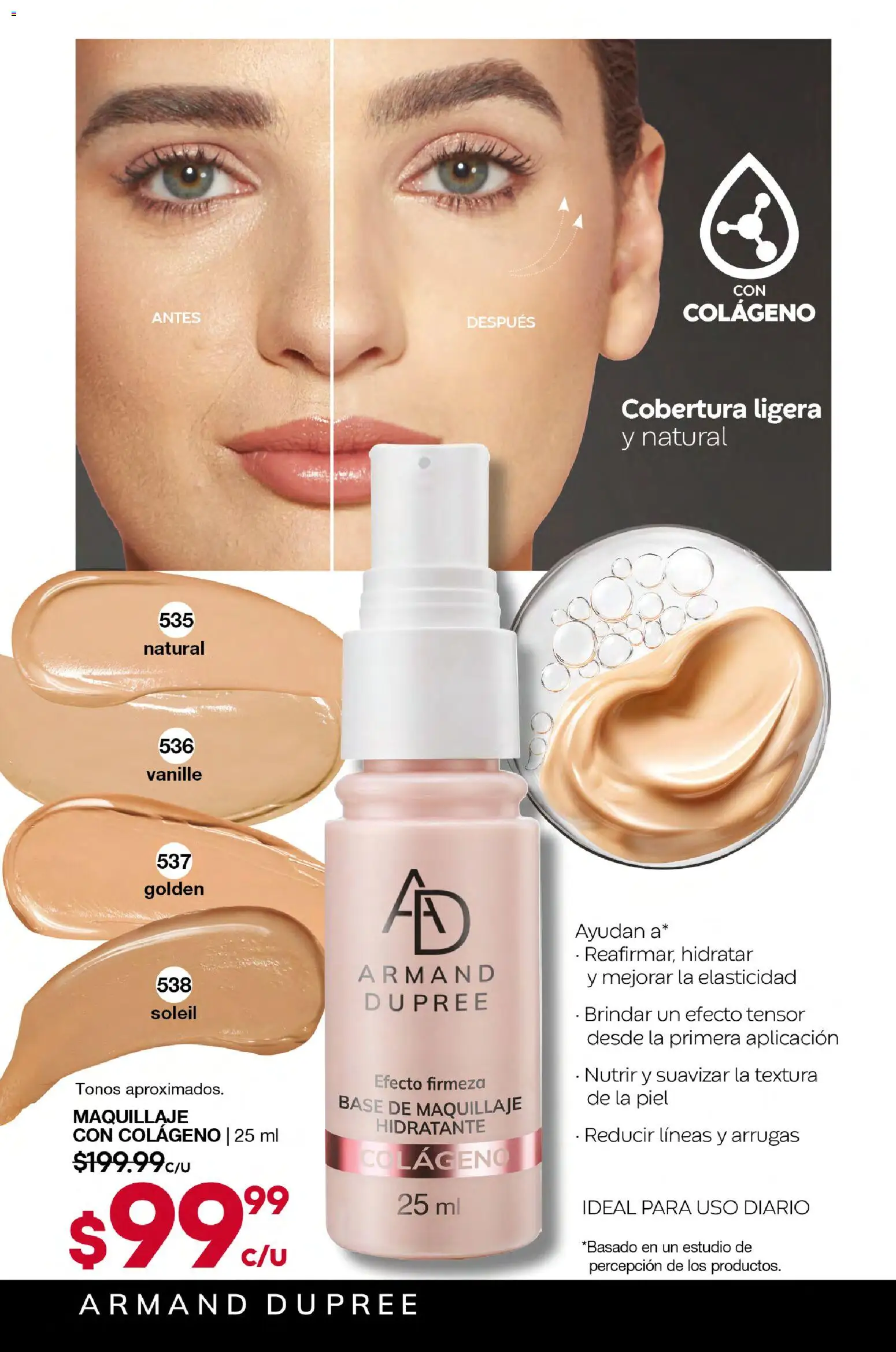 Nuevas ofertas de Fuller válidas en toda la República Mexicana desde el 18.03.2026. ¡Encuentra las mejores ofertas en Fuller campaña 25 2026! | Página: 168 | Productos: Base de maquillaje, Maquillaje