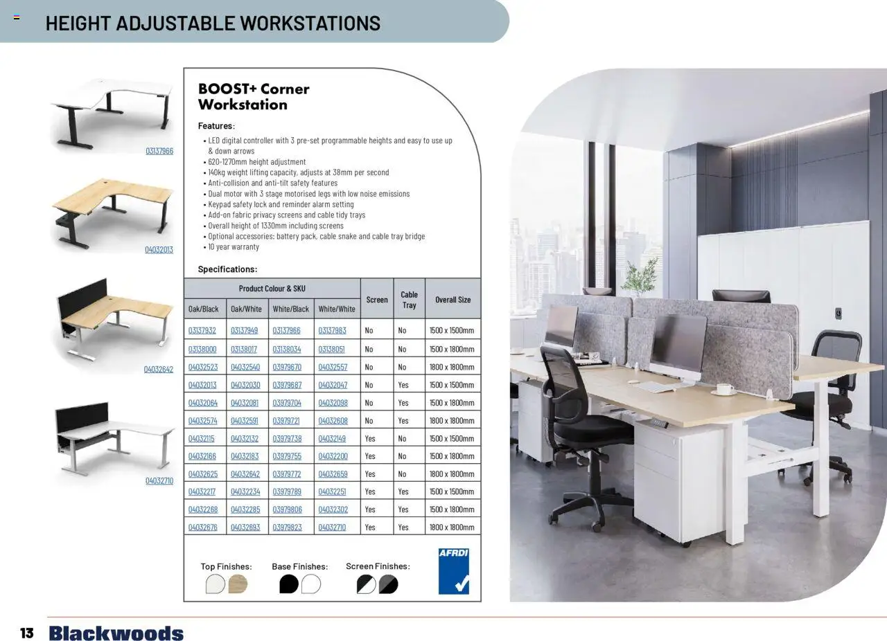Black Woods catalogue - valid from 18.11.2024 | Page: 14 | Products: Battery, Controller, Digital, Weight