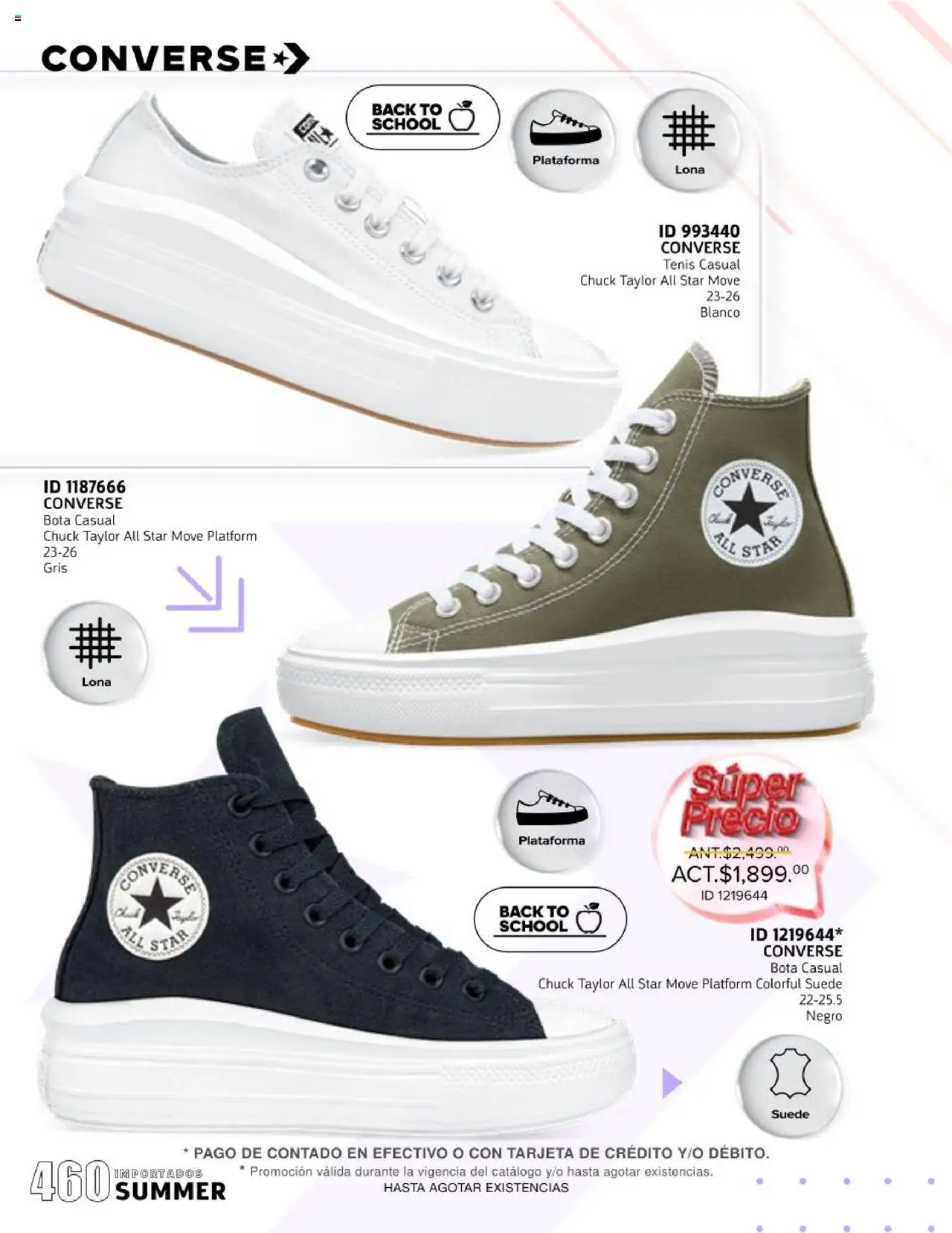 Nuevas ofertas de Price Shoes válidas en toda la República Mexicana desde el 16.05.2025. ¡Encuentra las mejores ofertas en Price Shoes catálogo ! | Página: 460 | Productos: Tenis, Lona